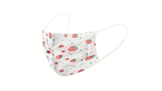 Kids Diposable Protective Face Mask, Earloop Type with Printing